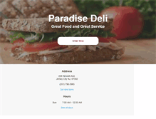 Tablet Screenshot of paradisedelijerseycity.com